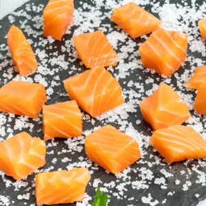 Cubes de saumon fumé apero (500g)